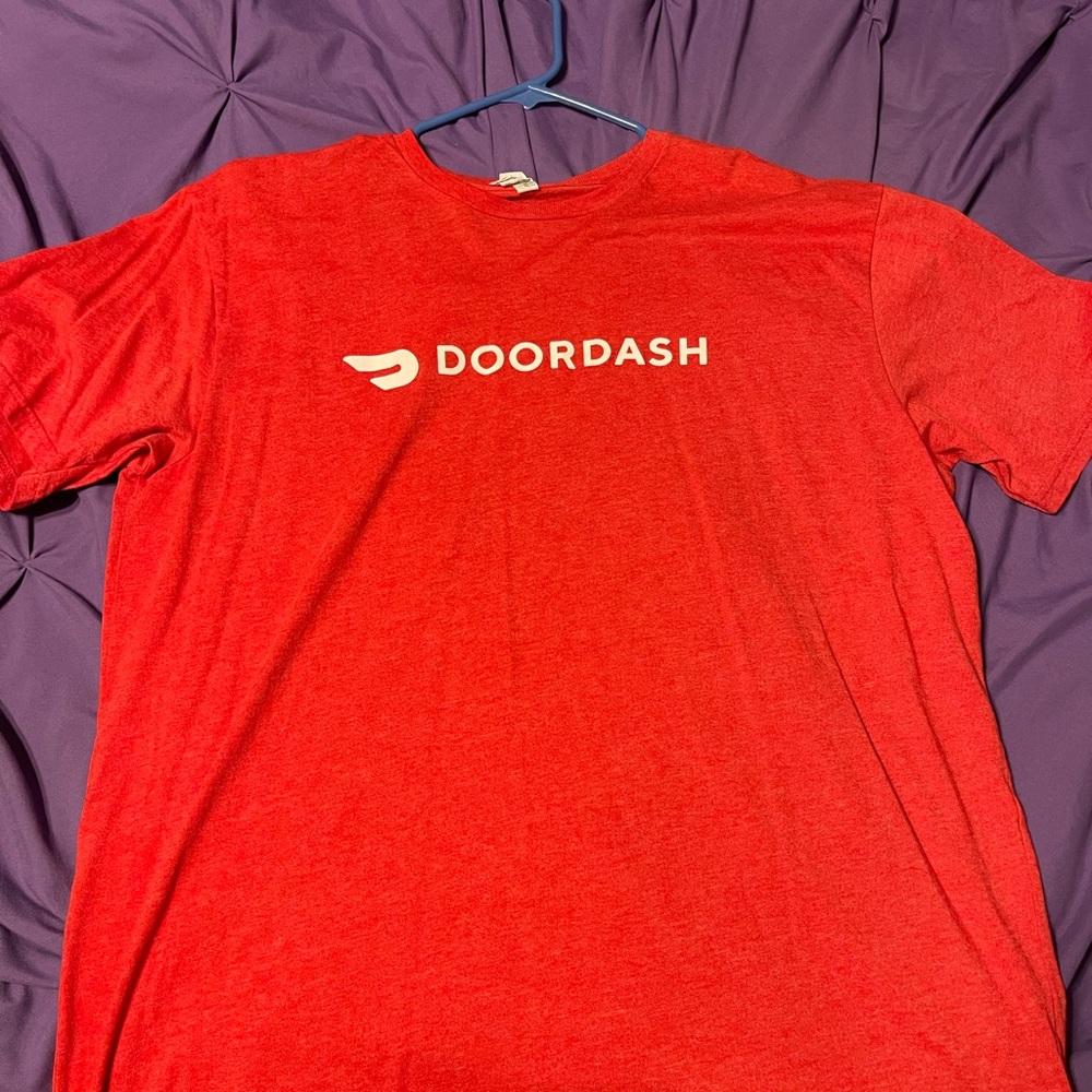 💜2/$20 DoorDash logo tee